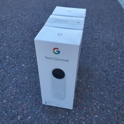 Google Nest Doorbell Wired (2nd Generation) Snow White GA02767-US