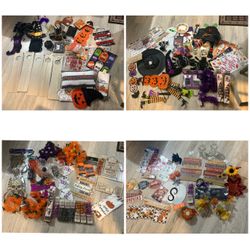 Halloween, fall & thanksgiving decorations lot most new!