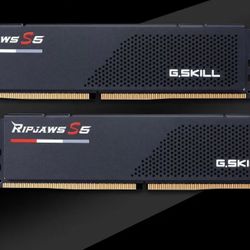 G.SKILL Ripjaws S5 Series DDR5 RAM (Intel XMP 3.0 & AMD Expo) 64GB (2x32GB) 6000MT/s CL36-36-36-96 1.35V Desktop Computer Memory U-DIMM - Matte Black 