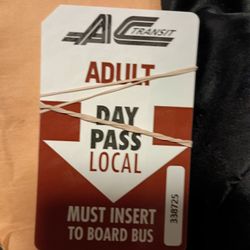 AC Transit Passes