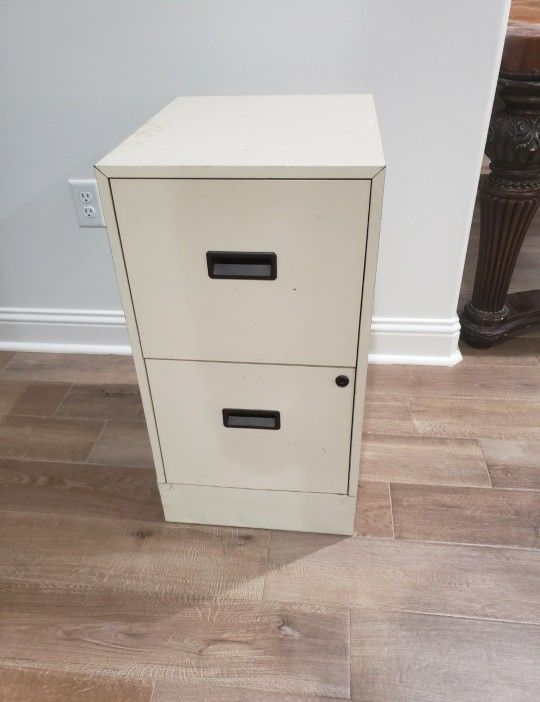 2 Drawer Metal Filing Cabinet
