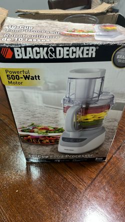Black & Decker 10 Cup Food Processor Use Couple Times $15 