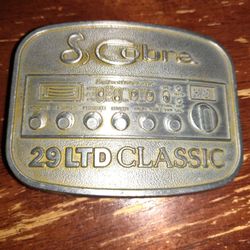 Vintage cobra belt buckle