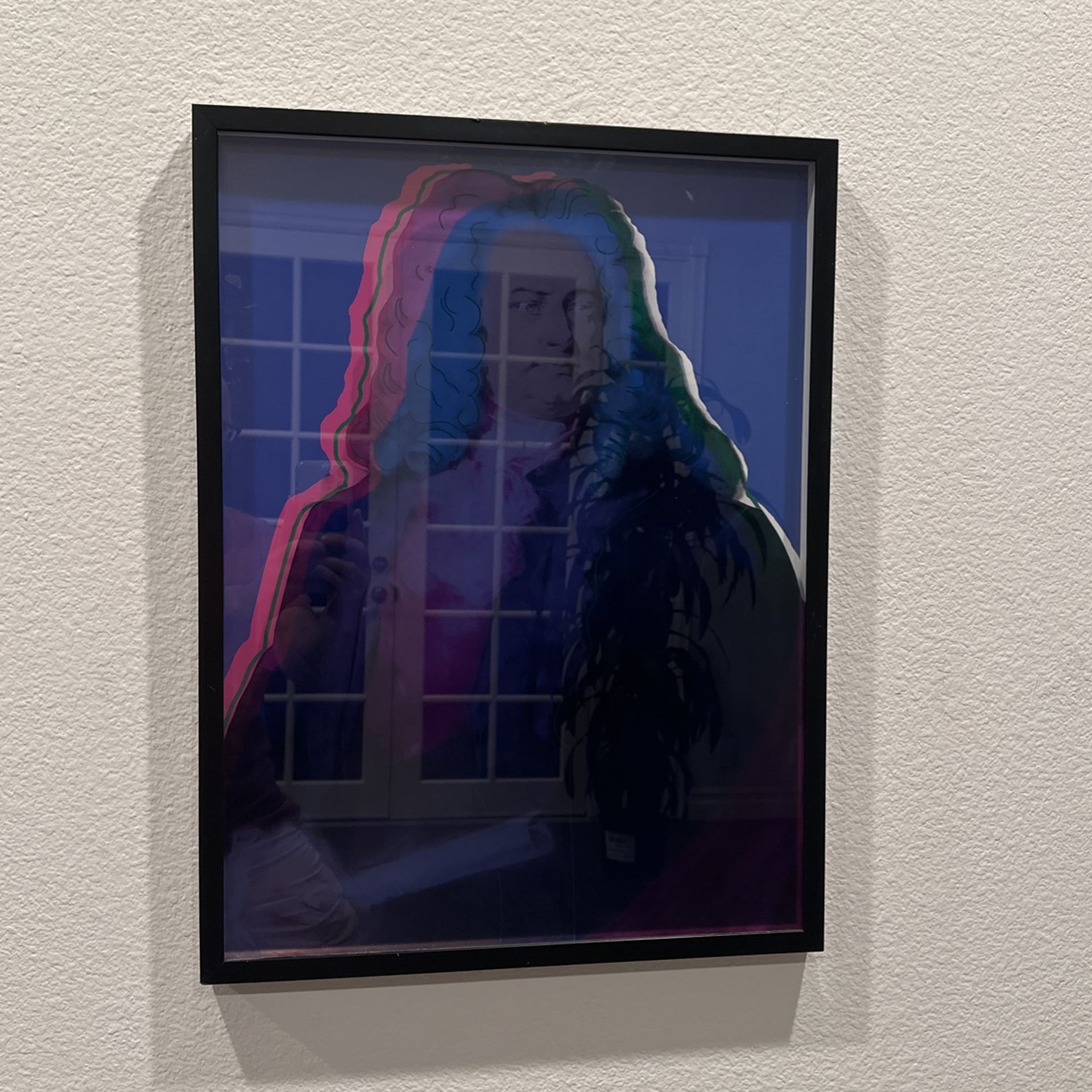 Benjamin Franklin Glass Art Picture
