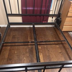 King Size Bed - Frame Box And Mattress