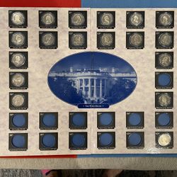 The Presidential Five Dollar Coin Series - Presidential Library Collection
