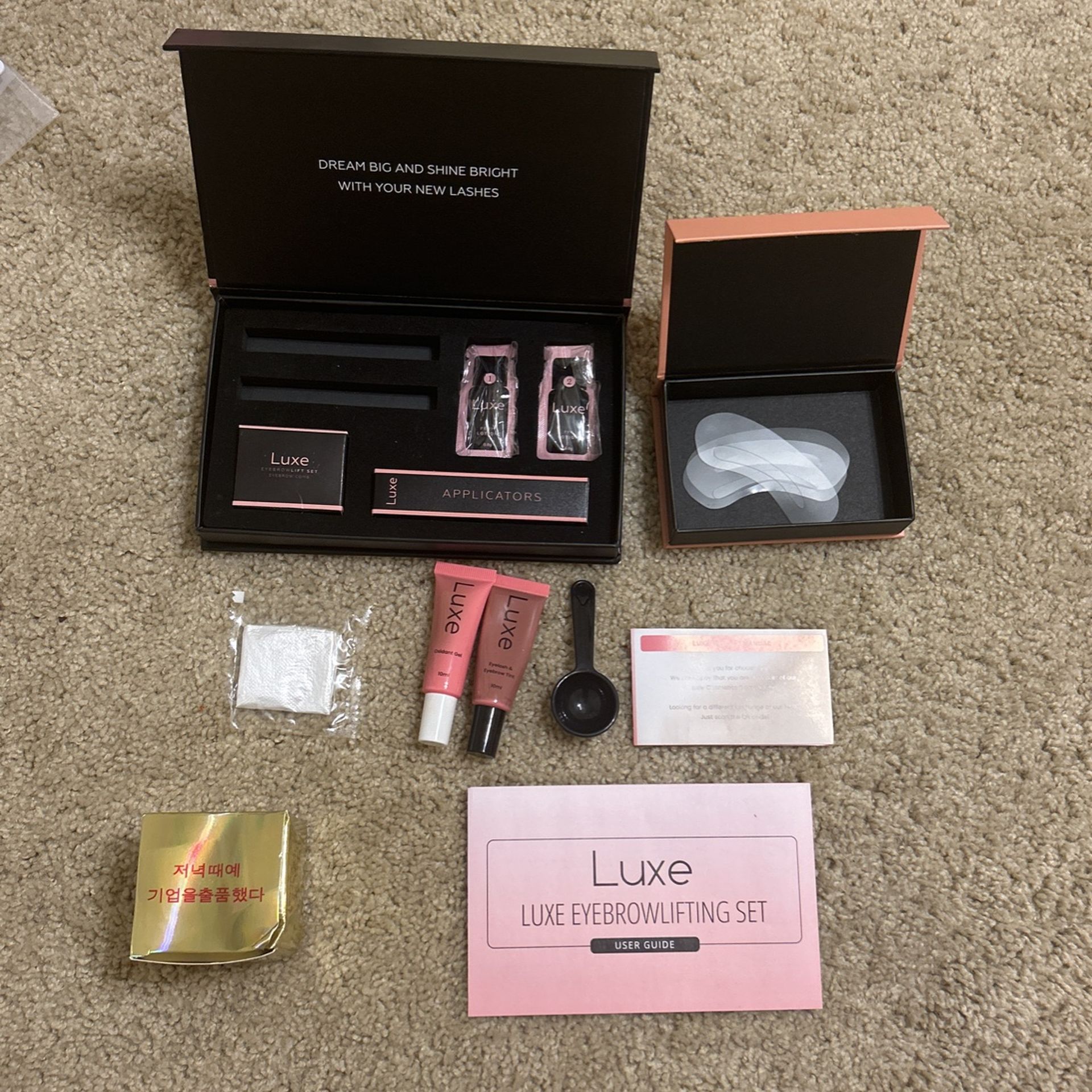 Eyebrow Tint And Lamination Kit