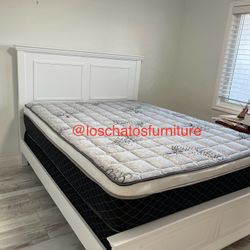 Bed Frame With Mattress Queen Size
