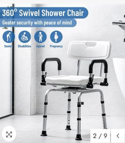 360 Degree Swival Shower Chair New In Box
