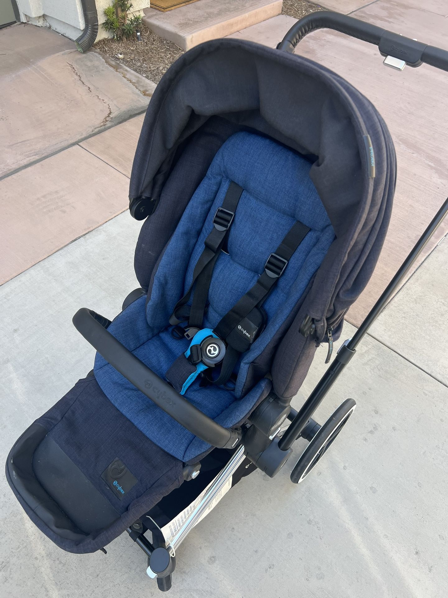 Cybex Priam Baby Toddler Stroller + FREE XTRA CYBEX PRIAM SEAT