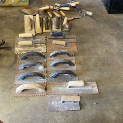 concrete trowels tools