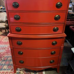 Flirt Alert Red! Chest Of Drawers