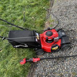 Craftsman Lawn Mower And Grass Cutter