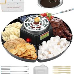 Smores Kit Fondue Set with Temperature Control