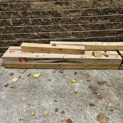 Pressure Treated Wood Beams 