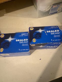 NAPA (3 PACK) OE Quality Sealed Beam C-6 Filament 50/100W 12.8V Clear H4651-N