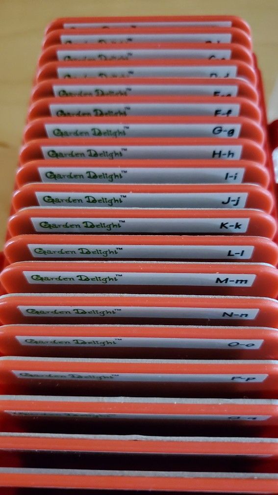 Sizzix Sizzlits Alphabet Set 35 Dies - Garden Delight