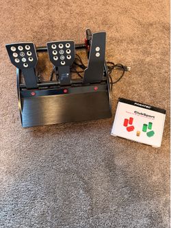 Fanatec ClubsportPedals V3 w/ attachments
