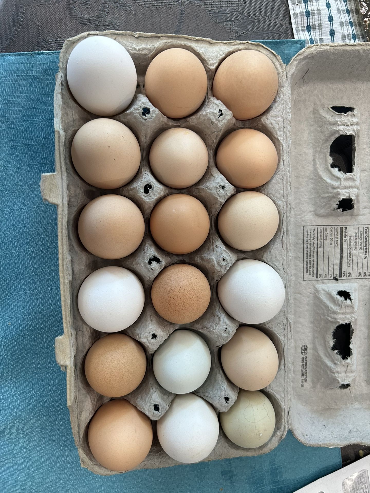 Fresh, Free Range Eggs