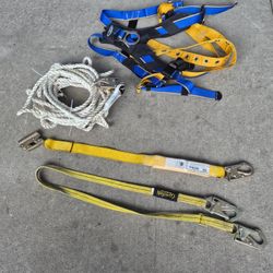 werner and guardian fall protection harness equipment 