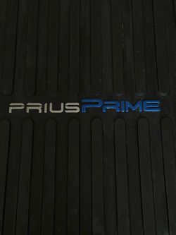 Rubber Floor Mats for Toyota Prius Prime.