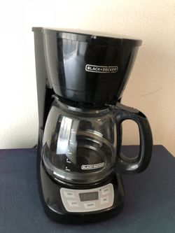 Black+decker coffee maker