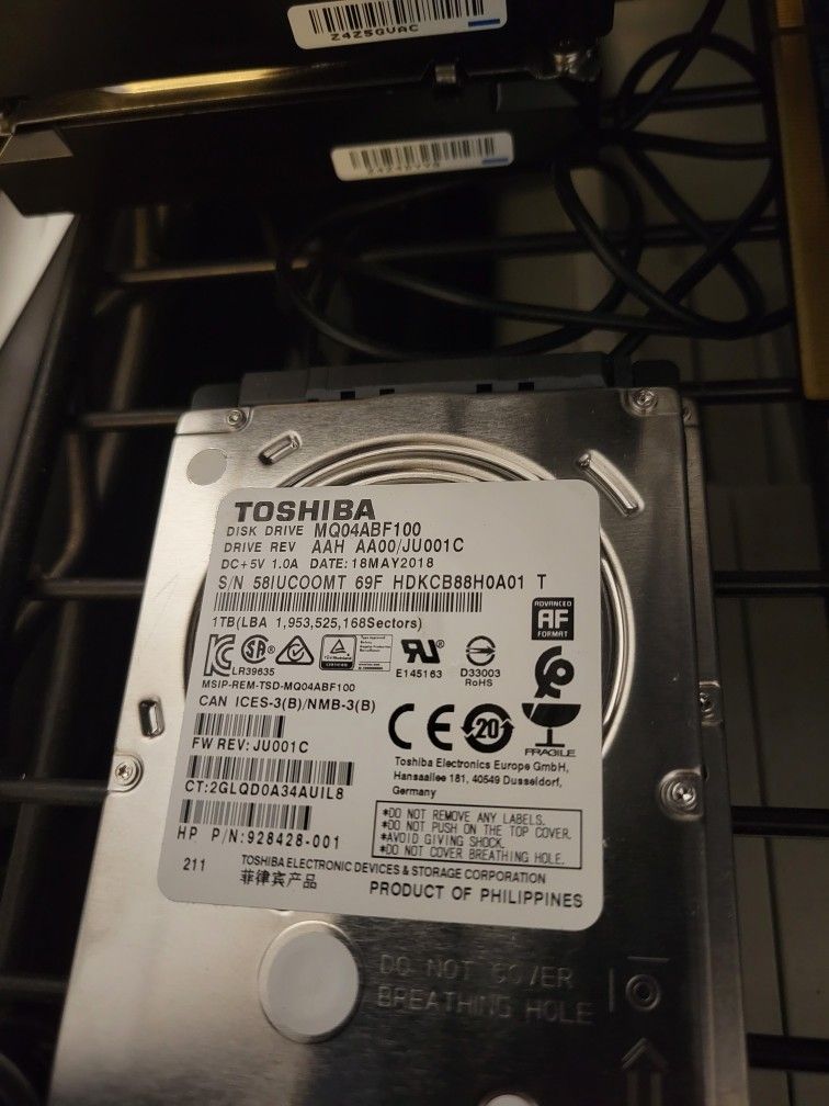 Laptop Hard Drive
