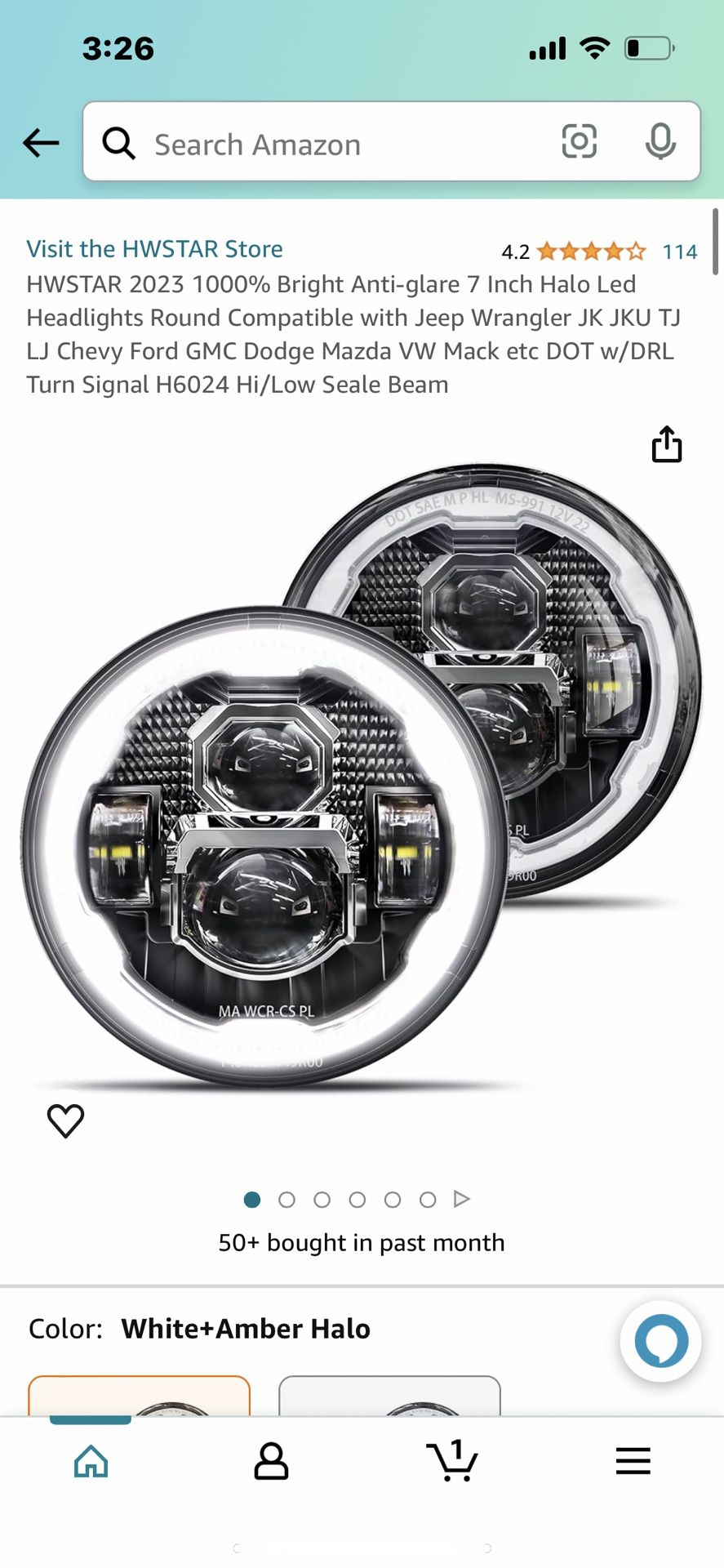 LED Headlights For Jeep 