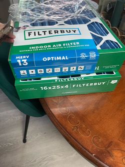 Brand new Merv 13 HVAC air filters