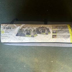 CORE 10-Person Lighted Instant Cabin Tent 