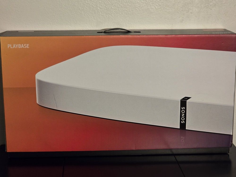 Sonos Playbase White Complete In Box