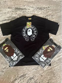 Bape Chorme Hearts Shirt