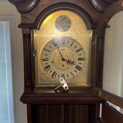 Pearl Grandfather Clock