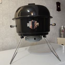 Harley Davidson Charcoal Grill 10"