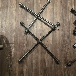 2x Large Cross Lug Wrench 