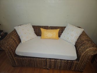 POTTERY BARN 2 PIECE LOVE SEAT
