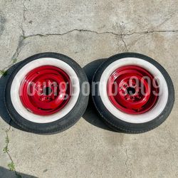 Pair 49-53 Chevy Rims