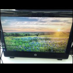 20” HP All-In-One desktop pc