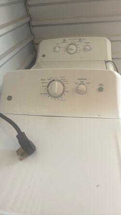 GE Washer and Dryer