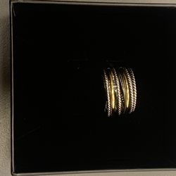 David Yurman Crossover Narrow Ring Size 9