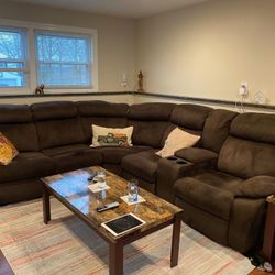 Brown Color Couches 