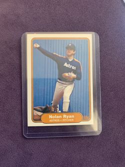 Nolan Ryan very Rare 1982 Fleer