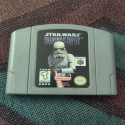 Star Wars Shadows of the Empire Nintendo 64 Loose Copy