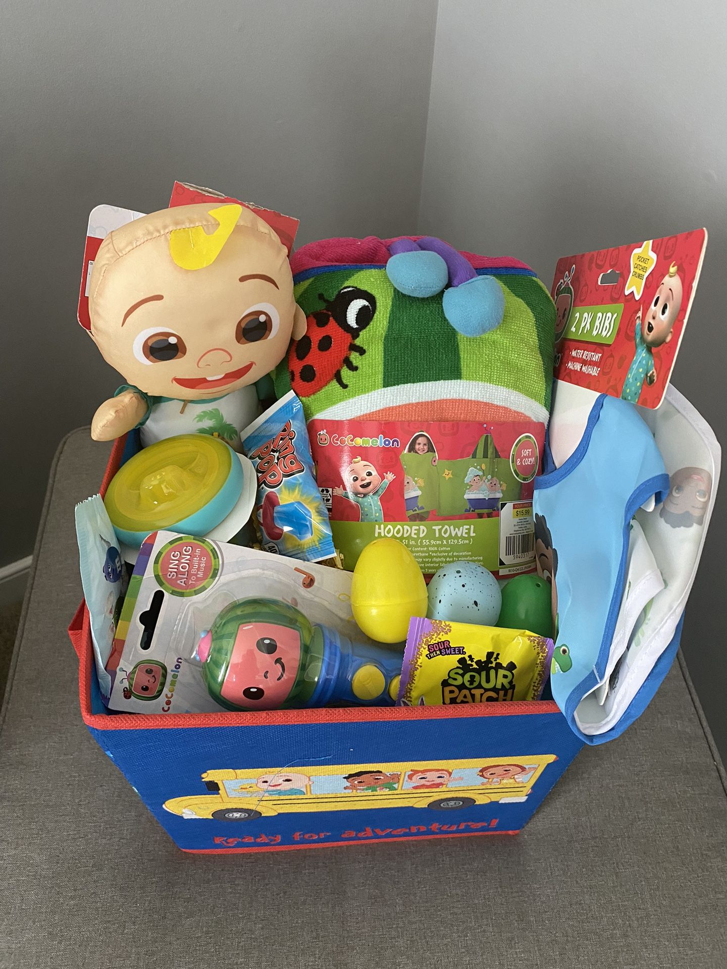 Cocomelon Storage Bin Easter Basket 