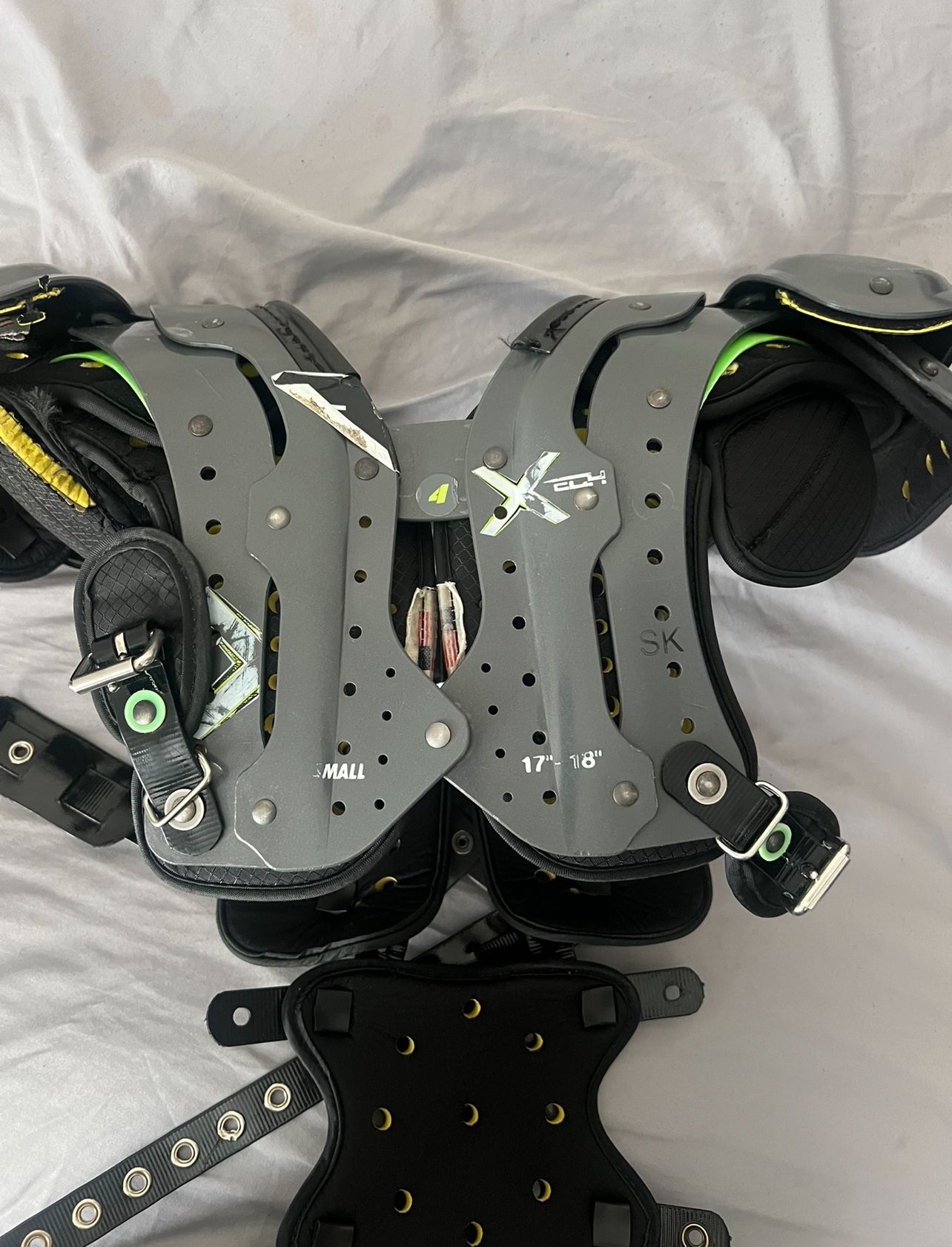 X Tech Football Shoulder Pads