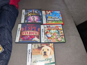 5-Nintendo Ds Games ((Sold As A BUNDLE))