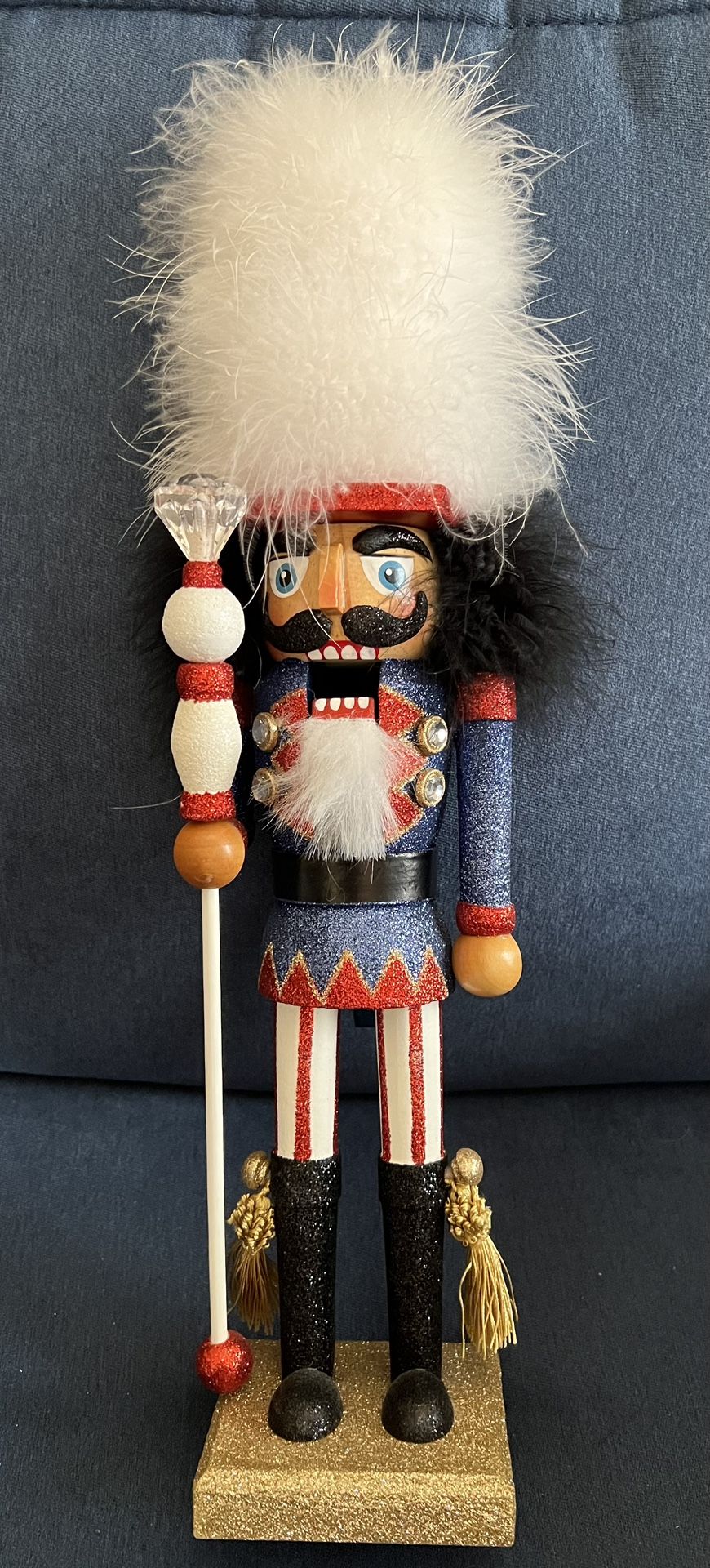 16” Adler Hollywood Patriotic Soldier Nutcracker Figure