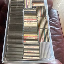 Huge Storage Container Full of CD Jewel Cases