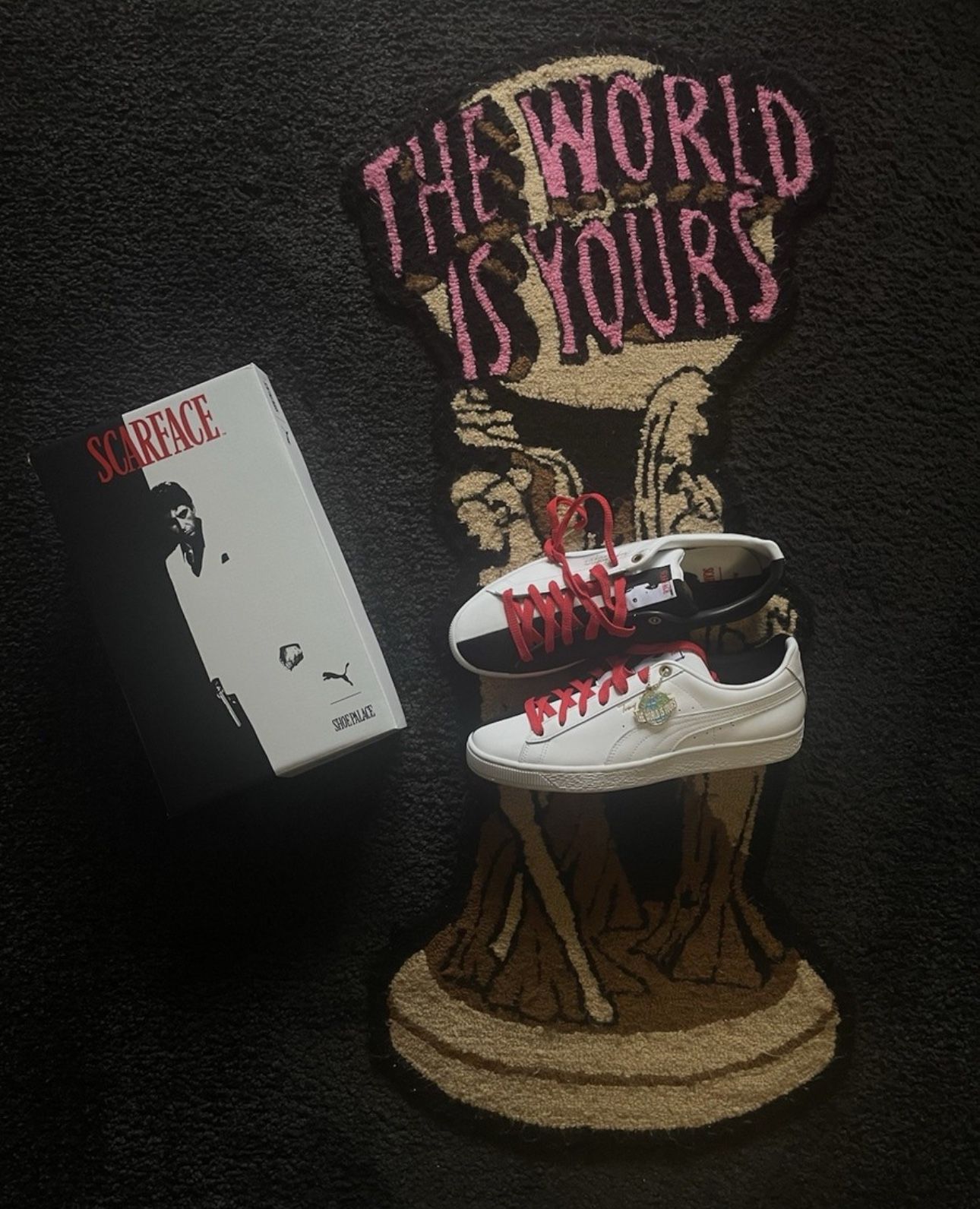 🔥 Scarface x Puma Limited Edition Sneakers – “The World Is Yours” 🔥