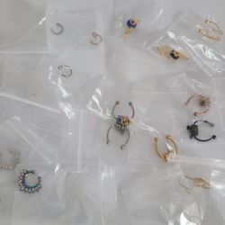 Fake Nose Piercing Jewelry 